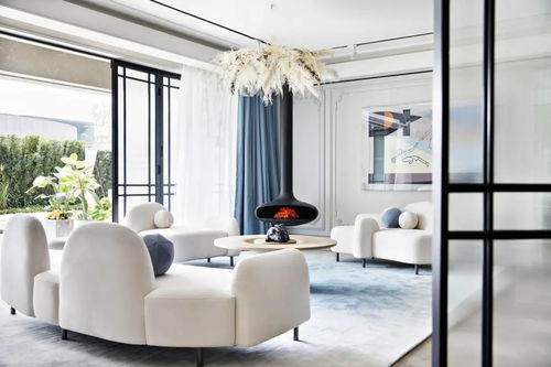 319㎡現(xiàn)代法式,天人合一的設(shè)計(jì),藝術(shù)精致有檔次